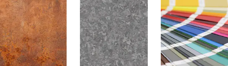 Briefkasten erhältlich in gerostet, feuerverzinkt, pulverbeschichtet auf Anfrage